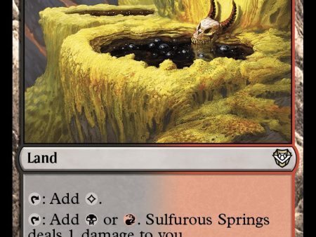 Sulfurous Springs [Outlaws of Thunder Junction Commander] Supply