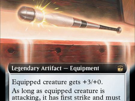 Ace s Baseball Bat (Extended Art) (Surge Foil) [Doctor Who] For Discount