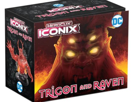 DC HeroClix: Iconix - Trigon and Raven For Sale