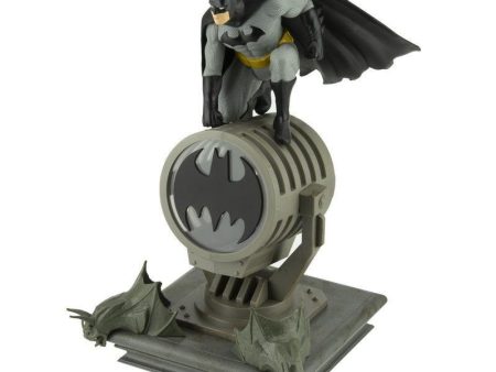 DC COMICS - BATMAN & BAT-SIGNAL - LAMPE 27CM on Sale