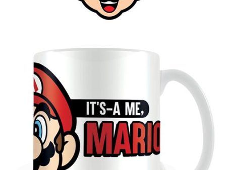 SUPER MARIO - IT AS A ME, MARIO - MUG 315ML Online now