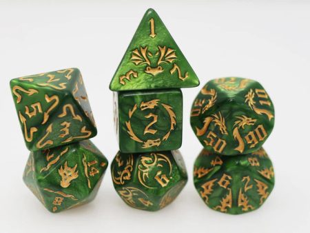 Drake s Flight: Growth RPG Dice Set Discount