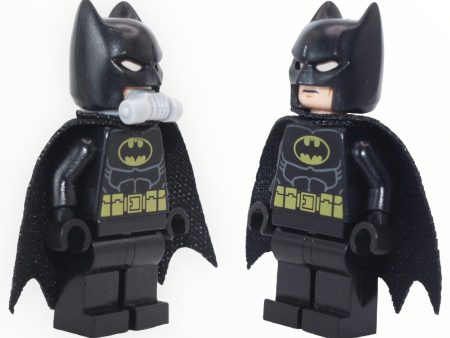 Batman (black suit, spongy cape, type 3 cowl, breathing mask) Online Sale